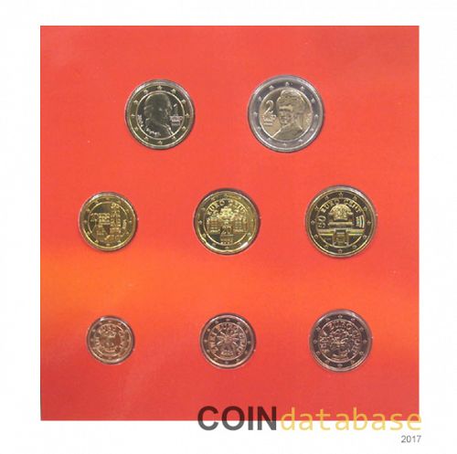 Set Reverse Image minted in AUSTRIA in 2004 (Annual Mint Sets BU)  - The Coin Database