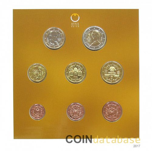 Set Reverse Image minted in AUSTRIA in 2006 (Annual Mint Sets BU)  - The Coin Database