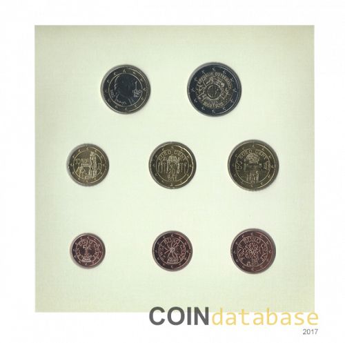 Set Reverse Image minted in AUSTRIA in 2012 (Baby Set UNC)  - The Coin Database