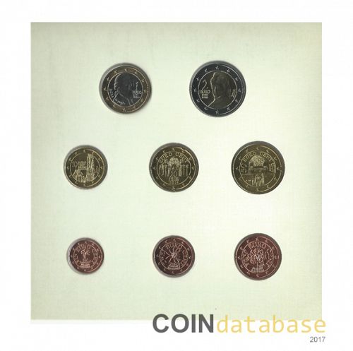 Set Reverse Image minted in AUSTRIA in 2014 (Baby Set UNC)  - The Coin Database