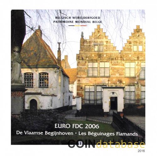 Set Obverse Image minted in BELGIUM in 2006 (Annual Mint Sets BU)  - The Coin Database
