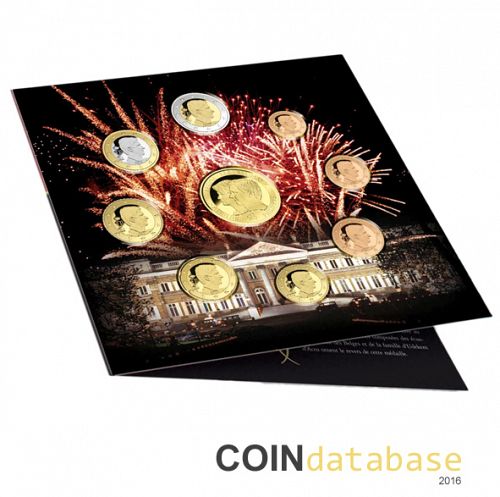 Set Reverse Image minted in BELGIUM in 2015 (Annual Mint Sets BU)  - The Coin Database