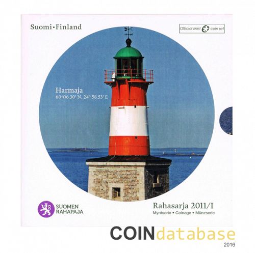 Set Obverse Image minted in FINLAND in 2011/I (Annual Mint Sets BU)  - The Coin Database