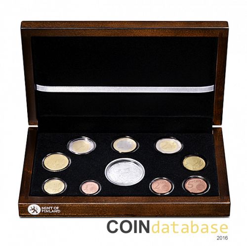 Set Obverse Image minted in FINLAND in 2011 (Annual Mint Sets PROOF + Silver Medal)  - The Coin Database