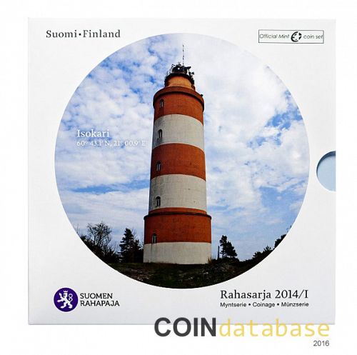 Set Obverse Image minted in FINLAND in 2014/I (Annual Mint Sets BU)  - The Coin Database