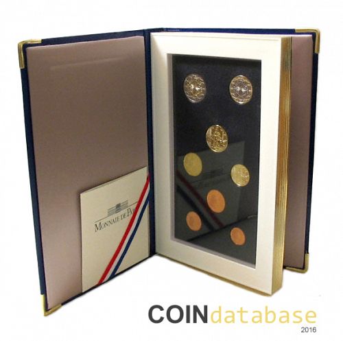 Set Obverse Image minted in FRANCE in 2002 (Annual Mint Sets PROOF)  - The Coin Database