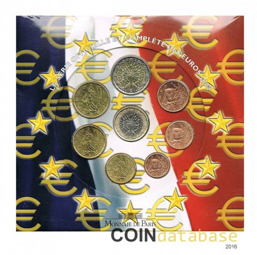 Set Obverse Image minted in FRANCE in 2004 (Annual Mint Sets BU)  - The Coin Database