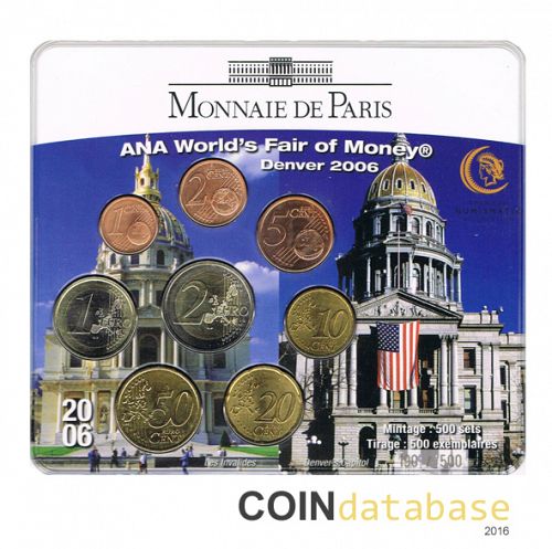 Set Obverse Image minted in FRANCE in 2006 (ANA World`s Fair of Money)  - The Coin Database