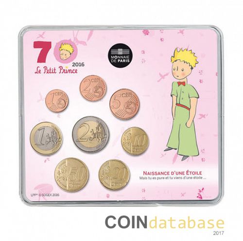 Set Obverse Image minted in FRANCE in 2016 (Baby Set BU)  - The Coin Database