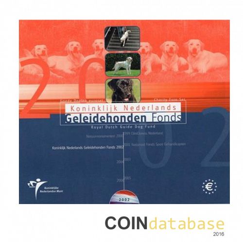 Set Obverse Image minted in NETHERLANDS in 2002 (Annual Mint Sets BU)  - The Coin Database