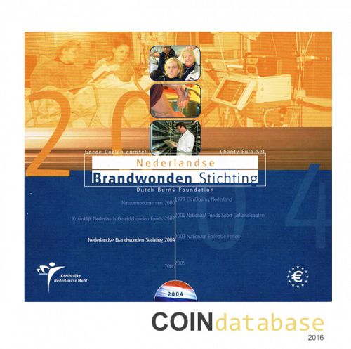Set Obverse Image minted in NETHERLANDS in 2004 (Annual Mint Sets BU)  - The Coin Database
