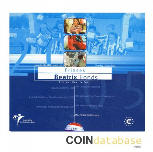 Set Obverse Image minted in NETHERLANDS in 2005 (Annual Mint Sets BU)  - The Coin Database
