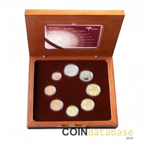 Set Obverse Image minted in NETHERLANDS in 2005 (Annual Mint Sets PROOF)  - The Coin Database