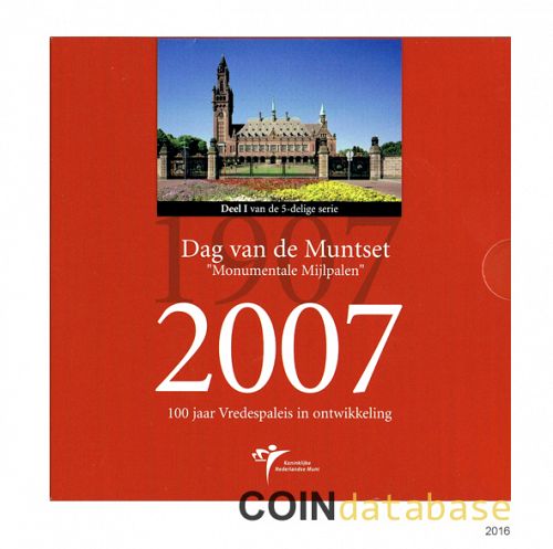 Set Obverse Image minted in NETHERLANDS in 2007 (Dag van de Munt BU)  - The Coin Database