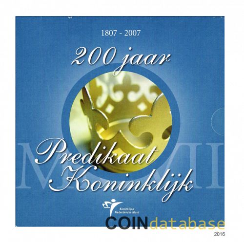 Set Obverse Image minted in NETHERLANDS in 2007 (Theme Set BU)  - The Coin Database