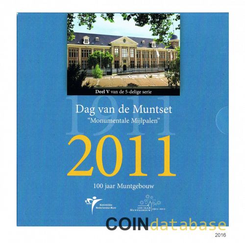 Set Obverse Image minted in NETHERLANDS in 2011 (Dag van de Munt BU)  - The Coin Database