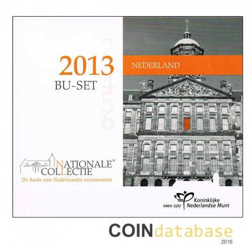 Set Obverse Image minted in NETHERLANDS in 2013 (Annual Mint Sets BU)  - The Coin Database