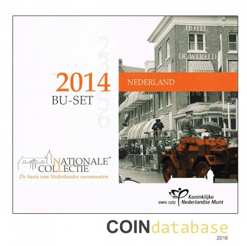 Set Obverse Image minted in NETHERLANDS in 2014 (Annual Mint Sets BU)  - The Coin Database