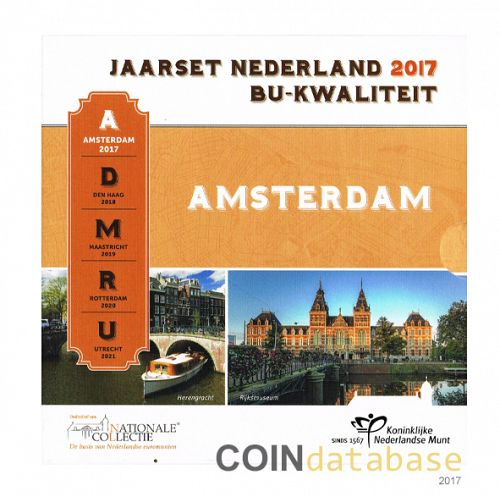 Set Obverse Image minted in NETHERLANDS in 2017 (Annual Mint Sets BU)  - The Coin Database