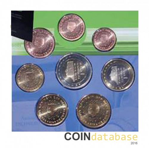 Set Reverse Image minted in NETHERLANDS in 2003 (Annual Mint Sets BU)  - The Coin Database