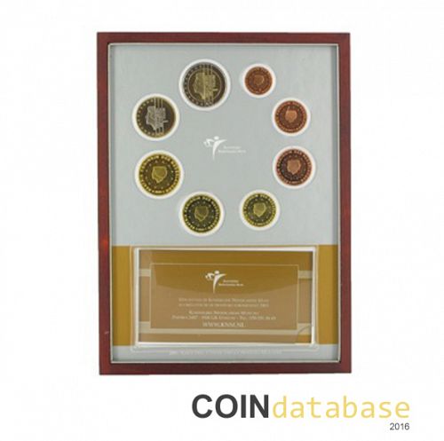 Set Reverse Image minted in NETHERLANDS in 2003 (Annual Mint Sets PROOF)  - The Coin Database
