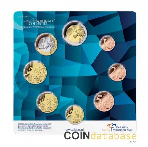 Set Reverse Image minted in NETHERLANDS in 2016 (Annual Mint Sets UNC)  - The Coin Database