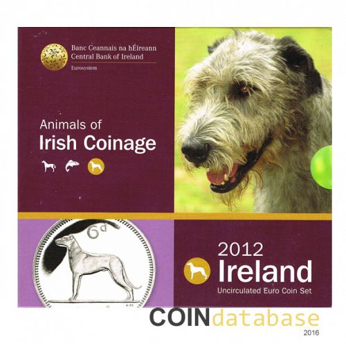Set Obverse Image minted in IRELAND in 2012 (Annual Mint Sets BU)  - The Coin Database