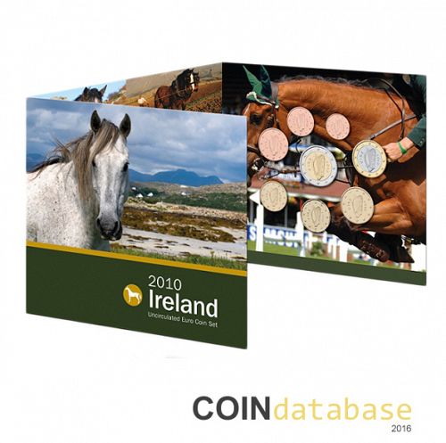 Set Reverse Image minted in IRELAND in 2010 (Annual Mint Sets BU)  - The Coin Database