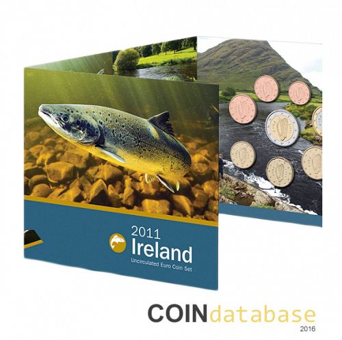 Set Reverse Image minted in IRELAND in 2011 (Annual Mint Sets BU)  - The Coin Database