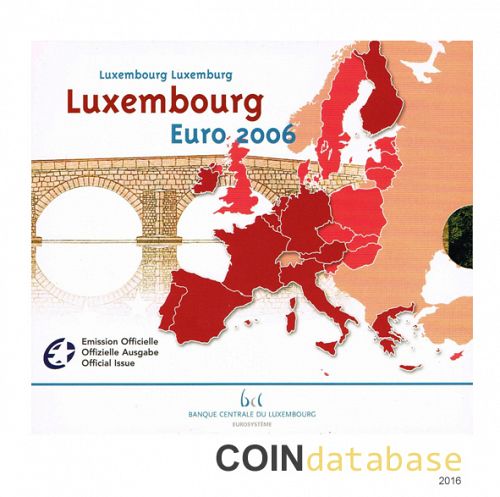 Set Obverse Image minted in LUXEMBOURG in 2006 (Annual Mint Sets BU)  - The Coin Database