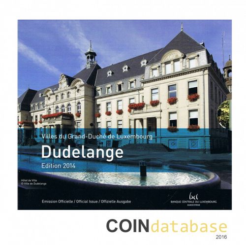 Set Obverse Image minted in LUXEMBOURG in 2014 (Annual Mint Sets BU)  - The Coin Database
