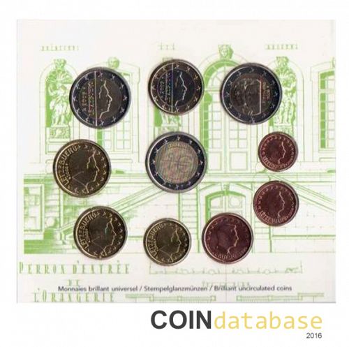 Set Reverse Image minted in LUXEMBOURG in 2009 (Annual Mint Sets BU)  - The Coin Database
