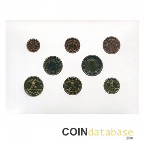 Set Reverse Image minted in MONACO in 2009 (Annual Mint Sets BU)  - The Coin Database