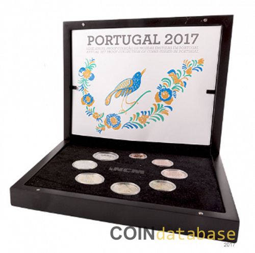 Set Obverse Image minted in PORTUGAL in 2017 (Annual Mint Sets PROOF)  - The Coin Database