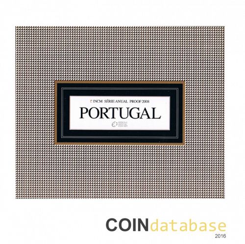 Set Reverse Image minted in PORTUGAL in 2008 (Annual Mint Sets PROOF)  - The Coin Database