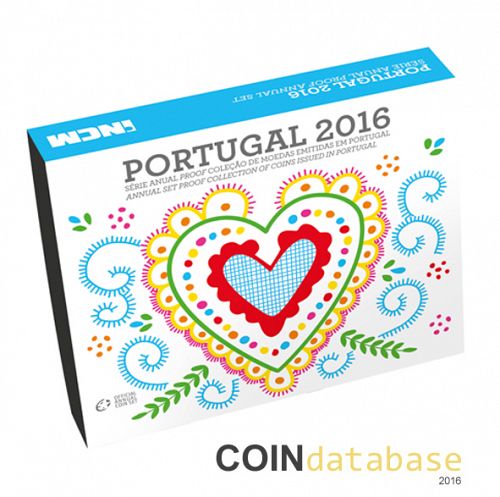 Set Reverse Image minted in PORTUGAL in 2016 (Annual Mint Sets PROOF)  - The Coin Database