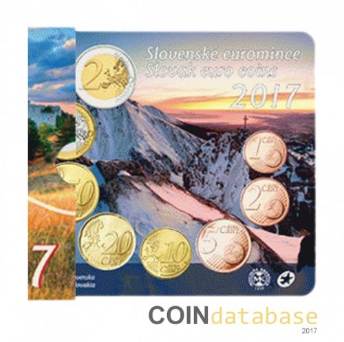 Set Reverse Image minted in SLOVENIA in 2017 (Annual Mint Sets BU + 3€ coin)  - The Coin Database