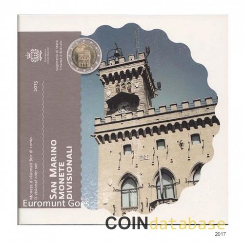 Set Obverse Image minted in SAN MARINO in 2016 (Annual Mint Sets BU)  - The Coin Database
