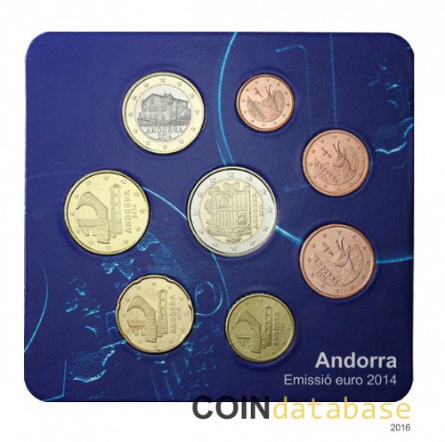 Set Obverse Image minted in ANDORRA in 2014 (Starter pack)  - The Coin Database