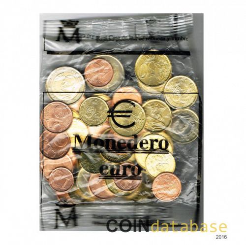 Set Obverse Image minted in SPAIN in 1999/01 (Starter pack)  - The Coin Database