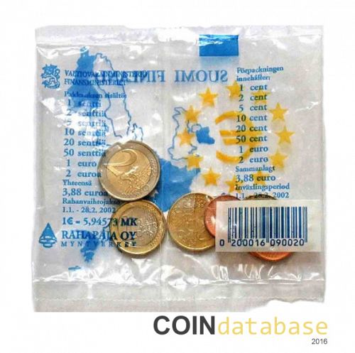 Set Obverse Image minted in FINLAND in 1999/01 (Starter pack)  - The Coin Database
