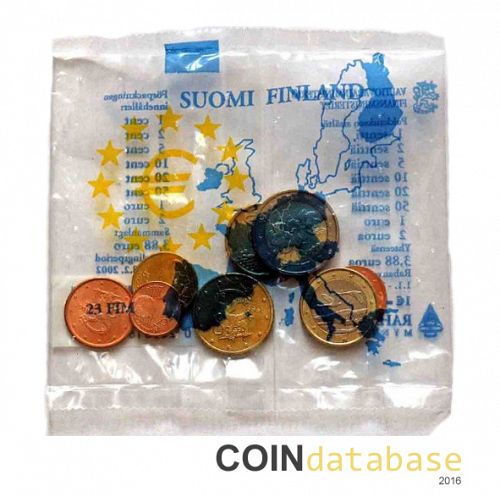Set Reverse Image minted in FINLAND in 1999/01 (Starter pack)  - The Coin Database
