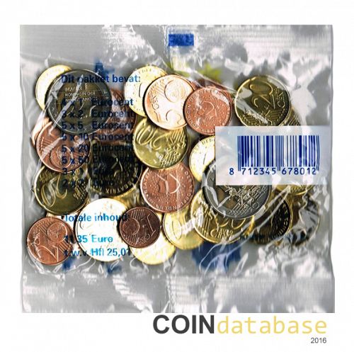 Set Obverse Image minted in NETHERLANDS in 1999/01 (Starter pack)  - The Coin Database