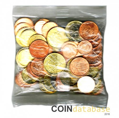 Set Obverse Image minted in ITALY in 2002 (Starter pack)  - The Coin Database