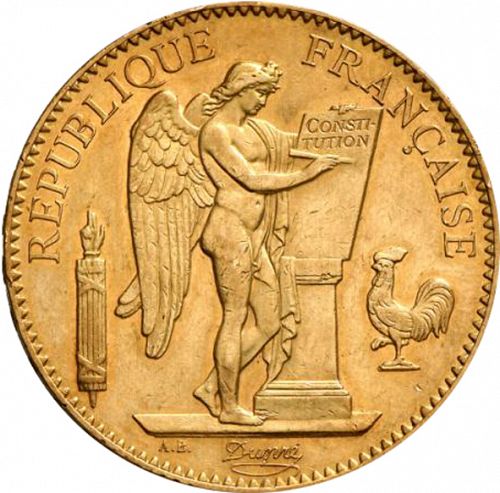 100 Francs Obverse Image minted in FRANCE in 1912A (1871-1940 - Third Republic)  - The Coin Database