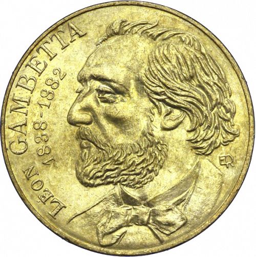 10 Francs Obverse Image minted in FRANCE in 1982 (1959-2001 - Fifth Republic)  - The Coin Database