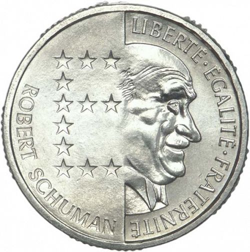 10 Francs Obverse Image minted in FRANCE in 1986 (1959-2001 - Fifth Republic)  - The Coin Database