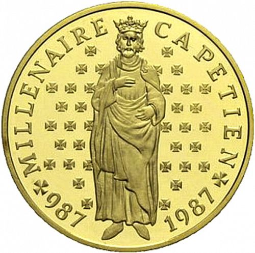 10 Francs Obverse Image minted in FRANCE in 1987 (1959-2001 - Fifth Republic)  - The Coin Database