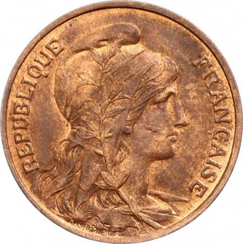 10 Centimes Obverse Image minted in FRANCE in 1899 (1871-1940 - Third Republic)  - The Coin Database