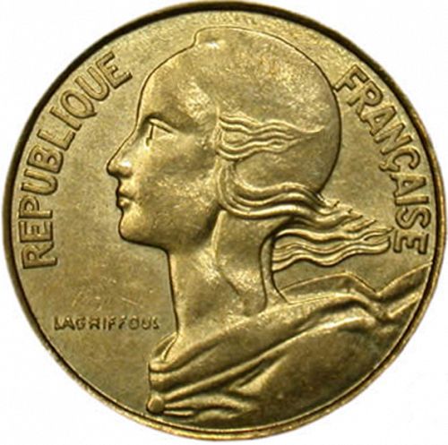 10 Centimes Obverse Image minted in FRANCE in 1994 (1959-2001 - Fifth Republic)  - The Coin Database